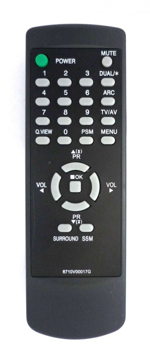 Пульт LG 6710V00017G (TV) (20D33E, 21S10E, CT-20ET, CT-21Q, CT-21Q20ET, CF-21D33E)
