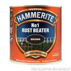 Грунт-антикор по ржавчине Hammerite Rust Beater No.1