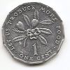 1 цент (регулярный выпуск) Ямайка 1991