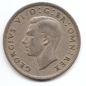 ½ кроны (Регулярный выпуск) Великобритания  1948