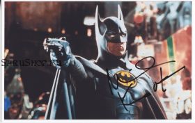 Автограф: Майкл Китон. Бэтмен (1989)
