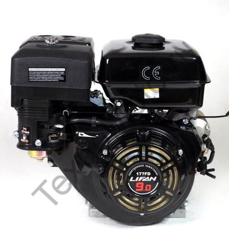 Двигатель Lifan 177FD D25 (9 л. с.) с катушкой освещения 3Ампер (36Вт)