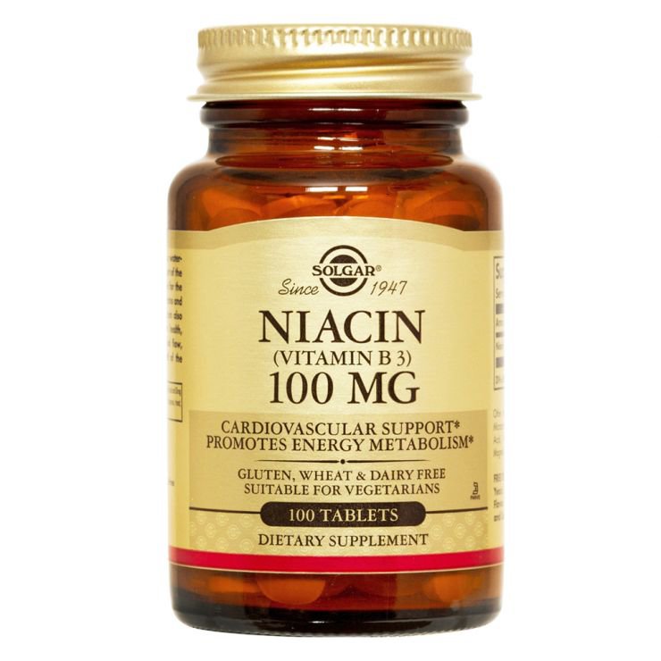 Ниацин (Витамин В3) 100 мг. - 100 табл