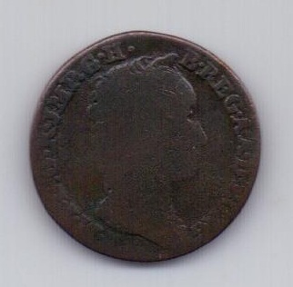 1 лиард 1750 г. Австрийские Нидерланды