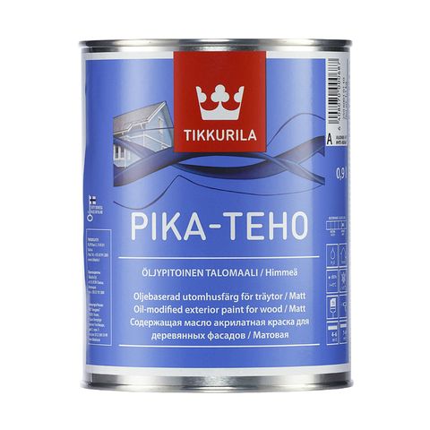 Акрилатная краска Pika-Teho, содержащая масло.