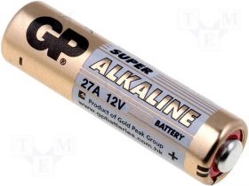 Батарейка алкалиновая GP 27A, 12 В,