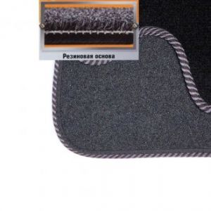 ﻿Текстильные (ворсовые/ велюровые) коврики для Nissan в салон автомобиля Duomat - Польша