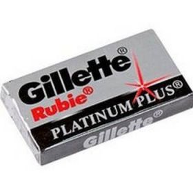 Gillette Rubie platinum plus лезвия для бритья 5 шт./20/200/