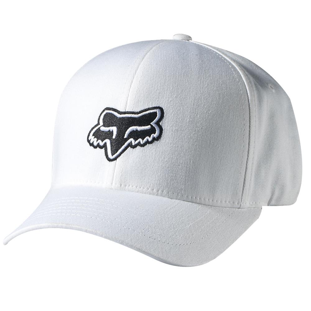 Fox - Legacy Flexfit Hat бейсболка, белая