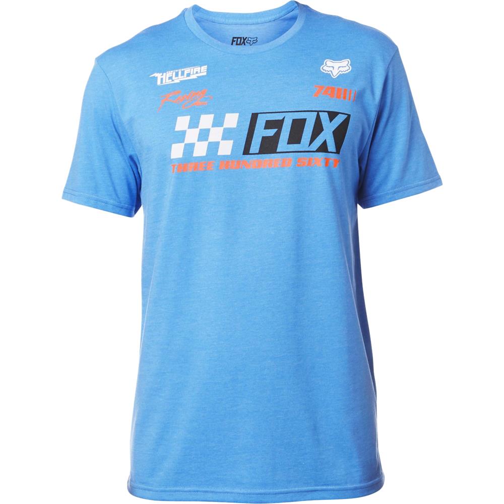 Fox Repaired SS Tee Heather футболка, синяя