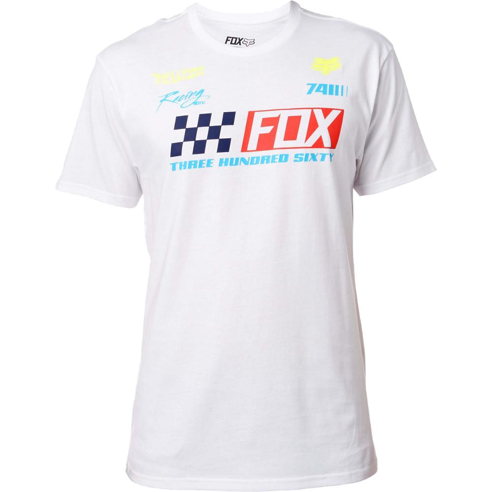 Fox Repaired SS Tee Optic футболка, белая