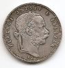 1 форинт(Регулярный выпуск) Венгрия 1869 серебро