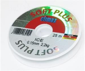 Леска Climax Soft Plus Ice 0,15 мм 25 м 2,20 кг уп. 10 шт. (голубая)