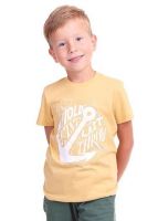 бежевая футболка для мальчика 2-3 лет