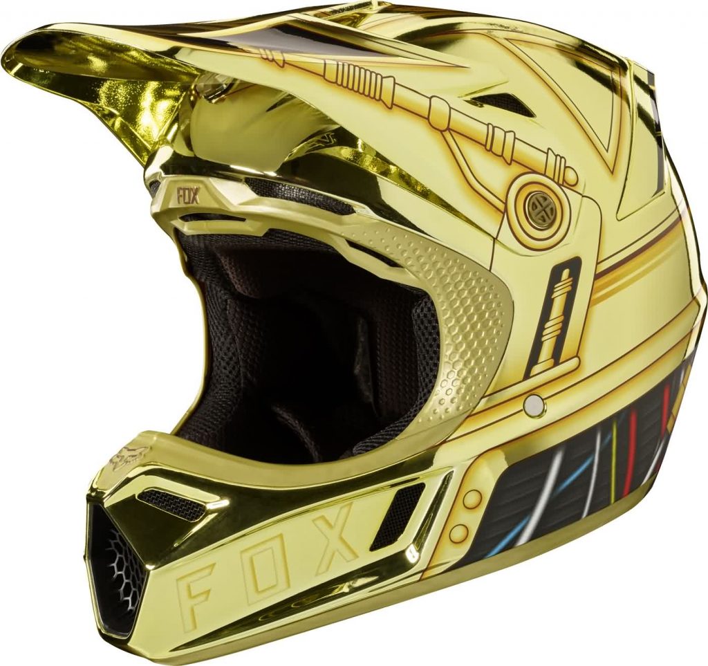 Fox - V3 StarWars C3PO Limited Edition шлем