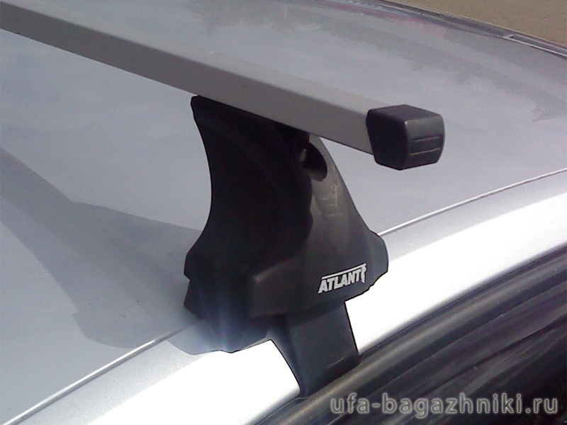 Багажник на крышу Škoda Superb B8 2015-..., Атлант, прямоугольные дуги, опора Е