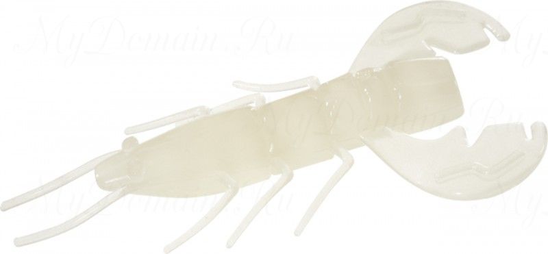 Рачок MISTER TWISTER MISTER TWISTER Exude Fan Tail Shrimp 6 см. уп. 15 шт. LS (съедобная, люминесцентный) NEW