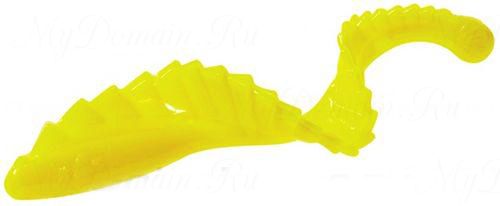 Твистер с гребешком MISTER TWISTER G-Grub 10 см уп. 20 шт. 2 (желтый)