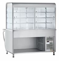 Прилавок-витрина холодильный ПВВ(Н)-70М-С-НШ с гастроёмкостями