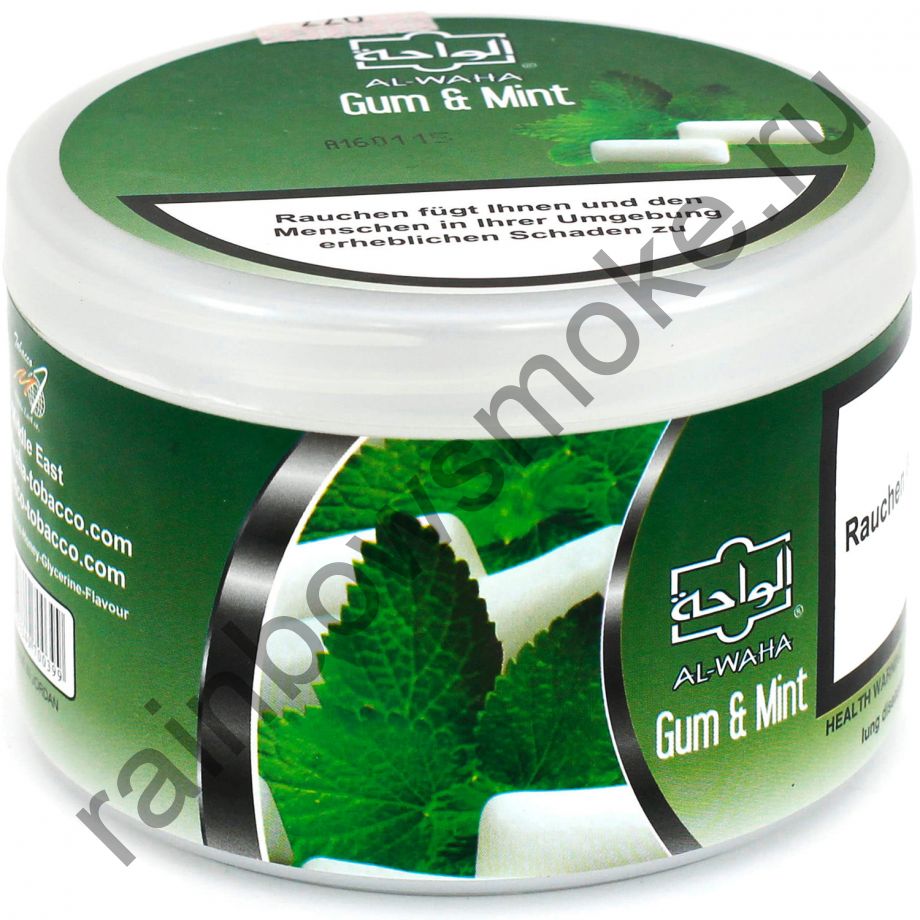 Al Waha 250 гр - Gum & Mint (Жвачка и Мята)