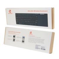 Беспроводная ультратонкая Bluetooth клавиатура с тачпадом Zoweetek ZW-51012BT-1