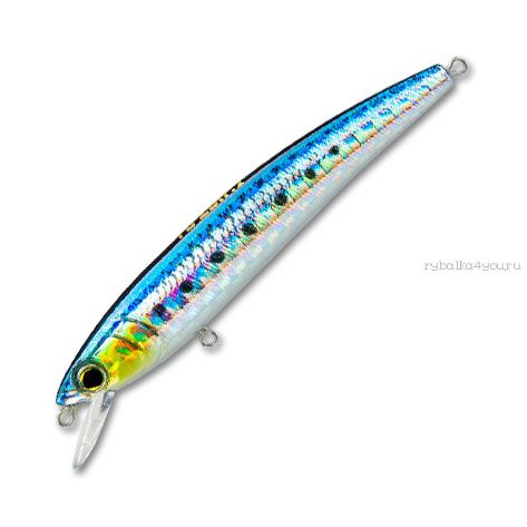 Воблер Yo-Zuri  Pin`s  Minnow  Артикул: F1161 цвет: GHIW/ 50 мм /2 гр / Заглубление (м) : 0,3 - 0,6