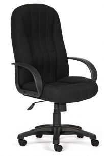 Кресло СН833 кож/зам, черный, 36-6