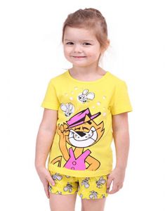 желтая пижама на рост 86-92 недорого