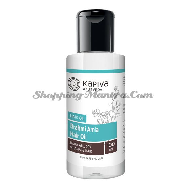 Масло Брами & Амла для волос Капива Аюрведа | Kapiva Ayurveda Brahmi Amla Hair Oil