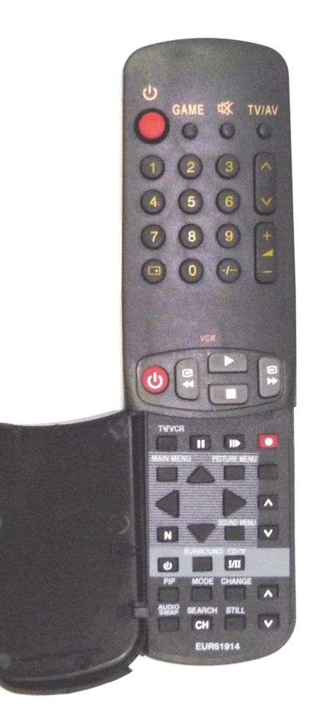 Panasonic EUR51914, EUR51902 (TV) без цветный кнопок (TC-29GA30B, TC-29GA35B)