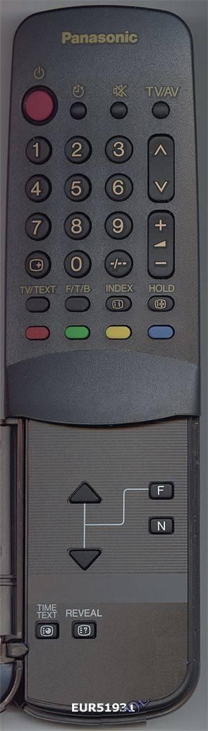 Panasonic EUR51931 (TV) (TX-20S1T, TX-21F1T, TX-21S1TCC, TX-21X1T)
