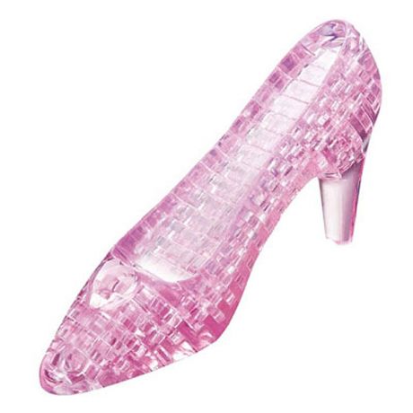 Головоломка 3D Туфелька розовая