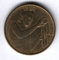 25 франков 1987 г. Западные Африканские Штаты
