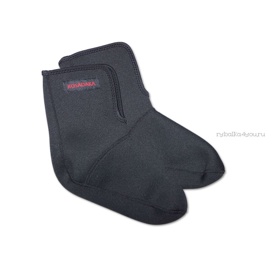 Носки неопреновые Kosadaka NS25-L Neoprene socks-25 черные