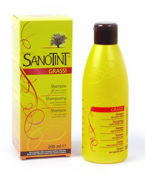 Шампунь СаноТинт для жирных волос pH 5,5-6