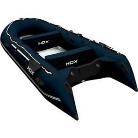 Лодка HDX надувная, модель OXYGEN 430 AL, цвет синий