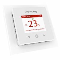 Электронный терморегулятор Thermoreg TI-970 White цветной программируемый для теплого пола