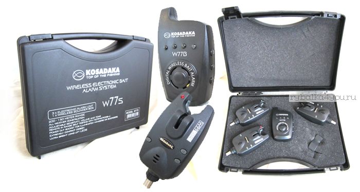 Набор беспроводных электронных сигнализаторов Kosadaka W77S