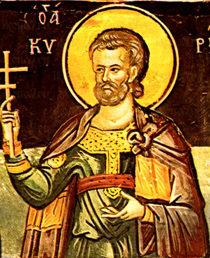 Кирион Севастийский (рукописная икона)