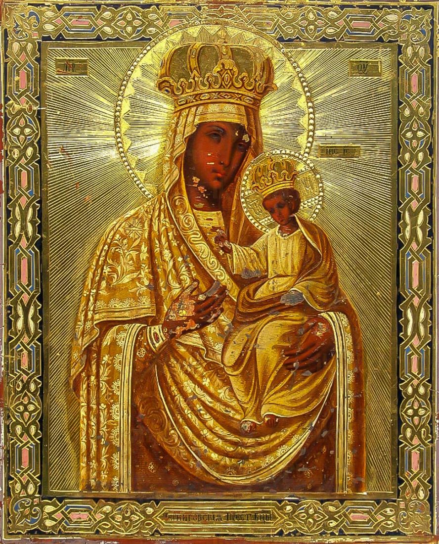 Икона Черниговская Гефсиманская икона Божией Матери