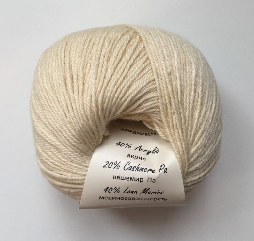 Baby wool (Gazzal) 829-экрю