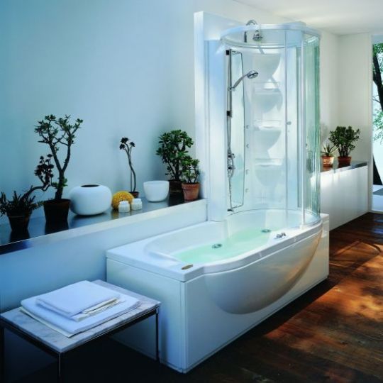 Фото Комбинированная ванна Jacuzzi Amea Twin Premium 180x86