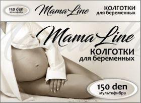 Колготки для беременных 150 den Mama line арт. 805 хлопок