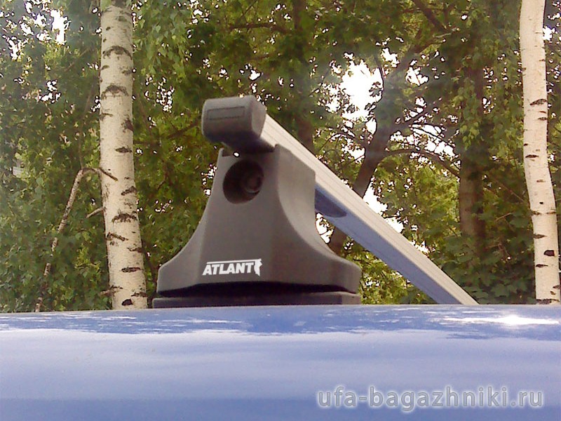 Багажник на крышу Renault Kangoo (1997-2008), Атлант, прямоугольные дуги