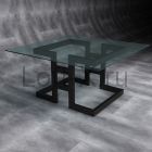 Обеденный стол "Siltex" (усиленный) черный