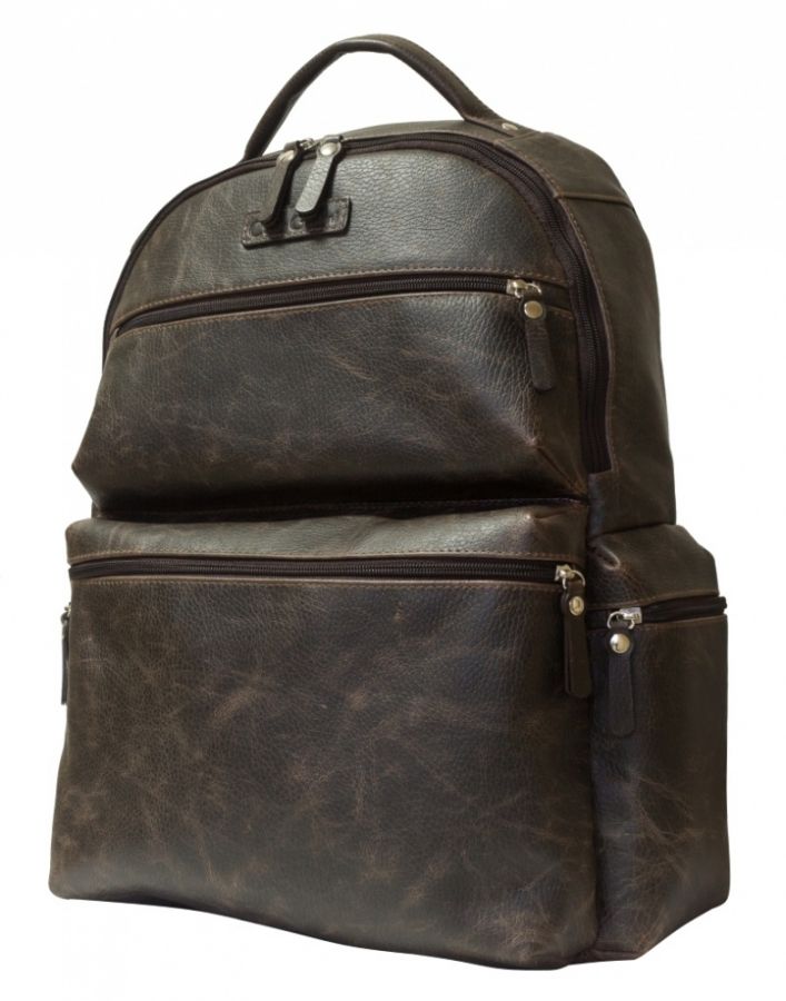 Кожаный рюкзак Faetano brown 3047-04