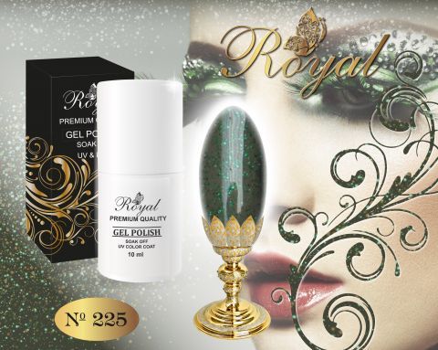 ROYAL №225 гель лак 10 мл.