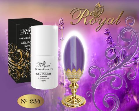 ROYAL №234 гель лак 10 мл.