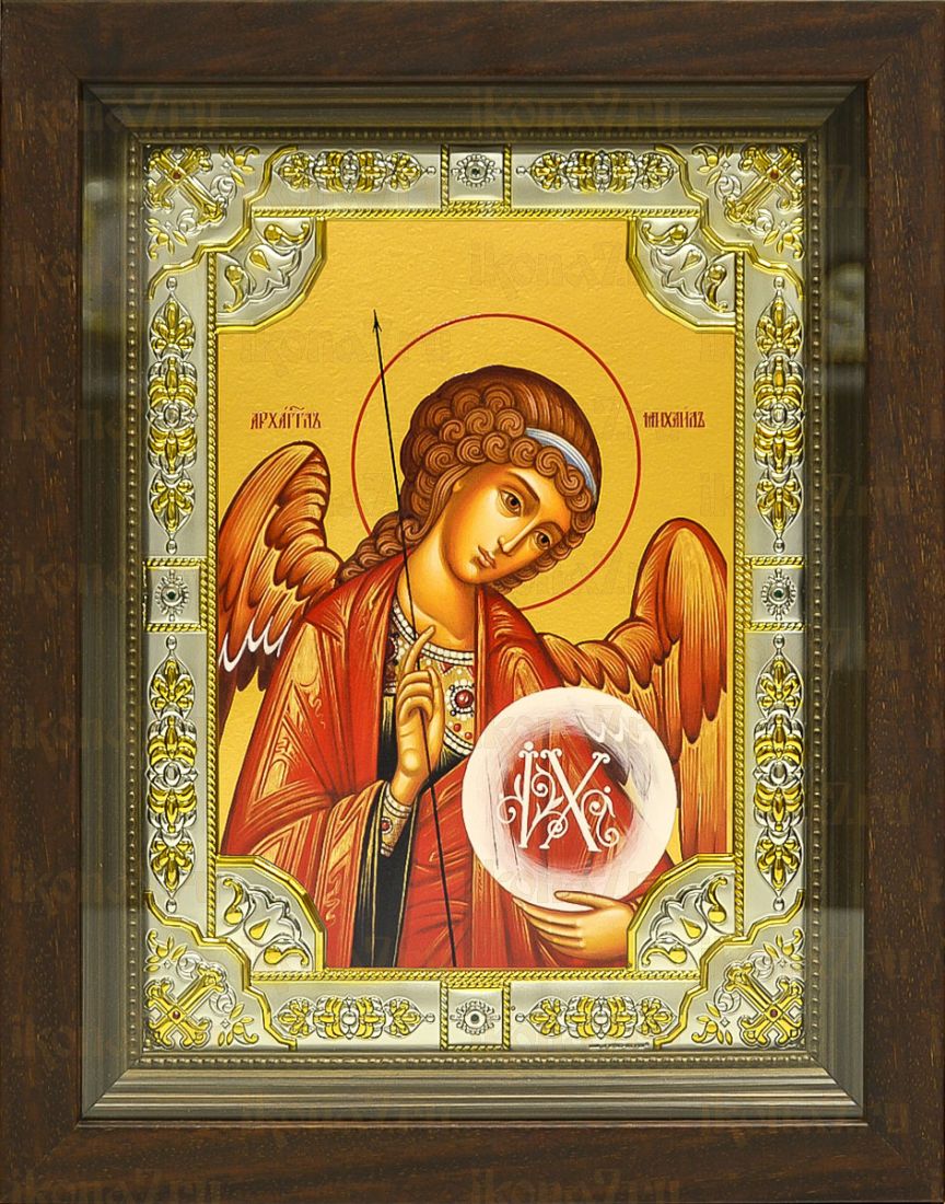 Михаил, архангел (24х30), серебро
