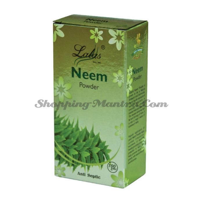 Ним (порошок) лечебная маска для волос Лалас Хербал | Lalas Herbal Neem Hair Powder
